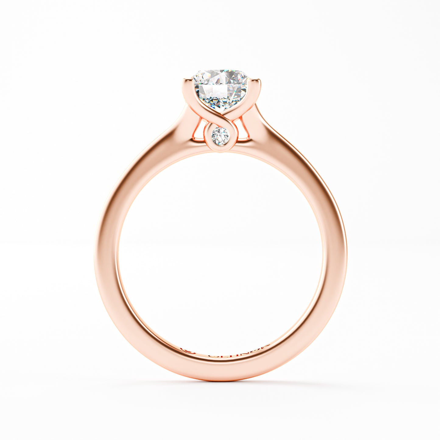 The Classic - Round Brilliant Solitaire Engagement Ring by Gehnok