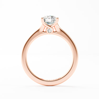 The Classic - Round Brilliant Solitaire Engagement Ring by Gehnok