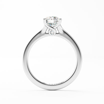 The Classic - Round Brilliant Solitaire Engagement Ring by Gehnok