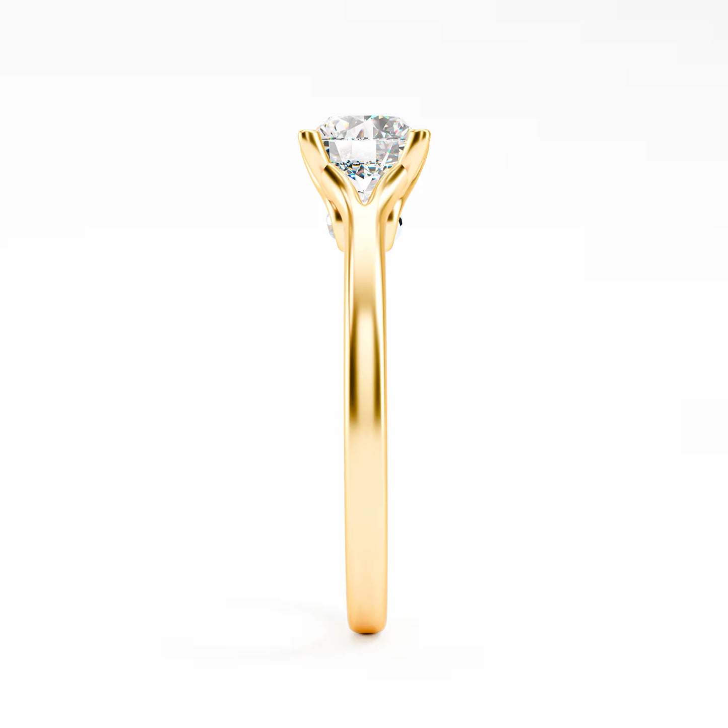 The Classic - Round Brilliant Solitaire Engagement Ring by Gehnok