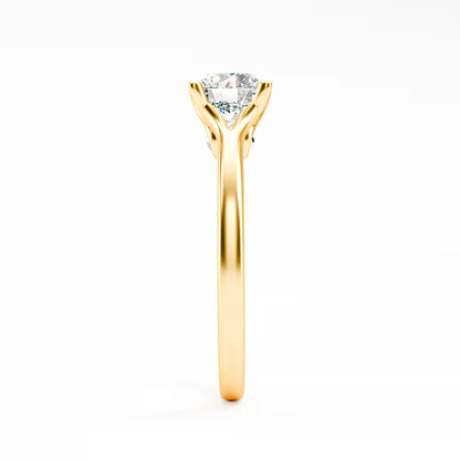 The Classic - Round Brilliant Solitaire Engagement Ring by Gehnok