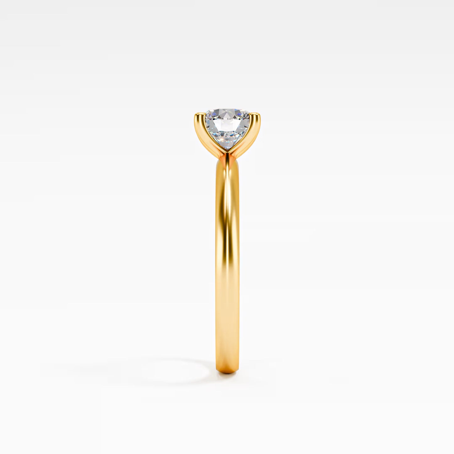 Classic Cushion Cut Solitaire Ring