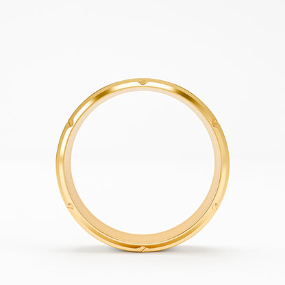 14K Solid Gold Men's Full Pavé Diamond Ring | Iced Out Wide Band Ring | Luxury Men's Statement Ring | Multi-Row Diamond Men's Ring | Bold Gift for Him | Fine Men's Jewelry