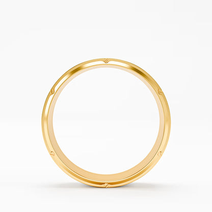 The Emperor - Men's Full Pavé Diamond Wide Statement Ring by Gehnok