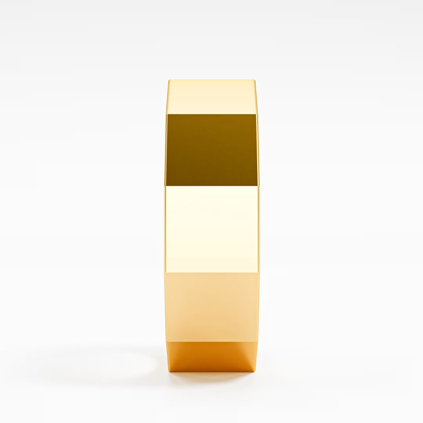 The Facet - Men's Faceted Princess Cut Diamond Duo Ring
