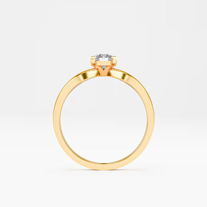 Infinity Solitaire Ring