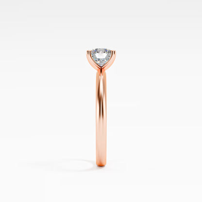 Classic Cushion Cut Solitaire Ring