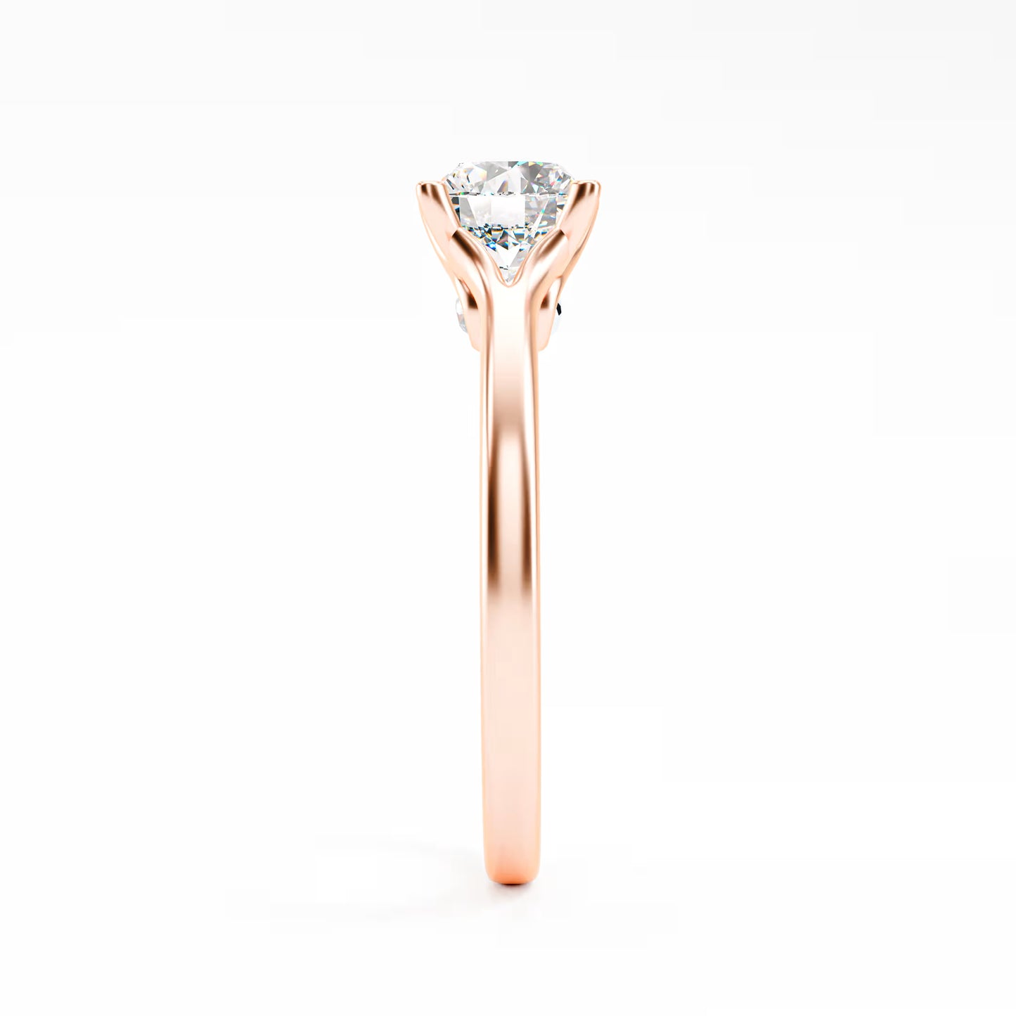 The Classic - Round Brilliant Solitaire Engagement Ring by Gehnok