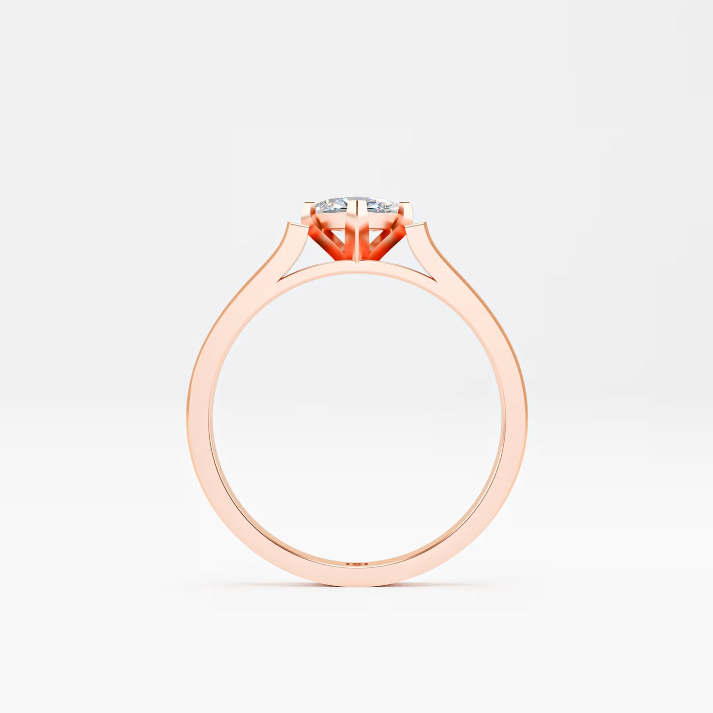 Princess Cut Solitaire Ring