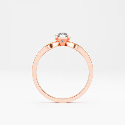 Infinity Solitaire Ring