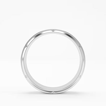 The Emperor - Men's Full Pavé Diamond Wide Statement Ring by Gehnok