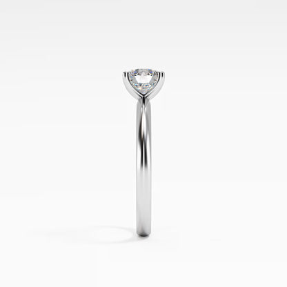 Classic Cushion Cut Solitaire Ring