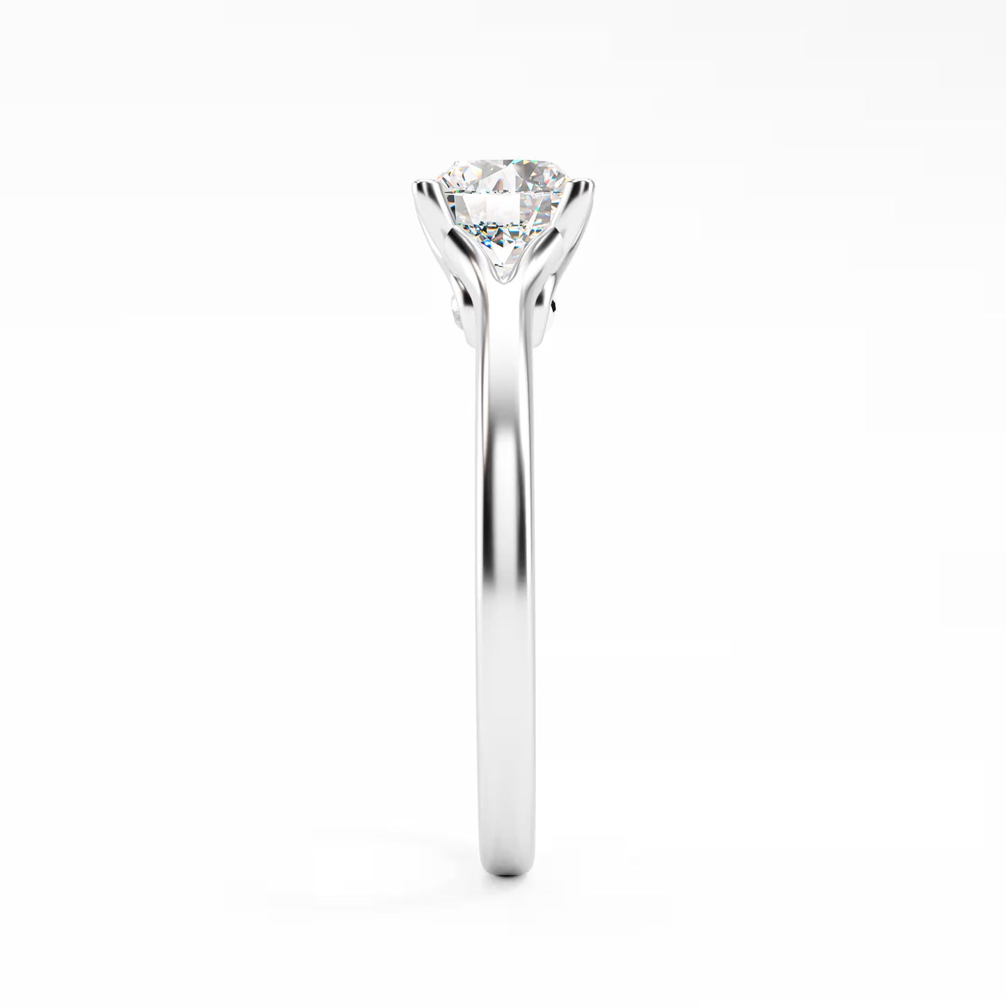 The Classic - Round Brilliant Solitaire Engagement Ring by Gehnok