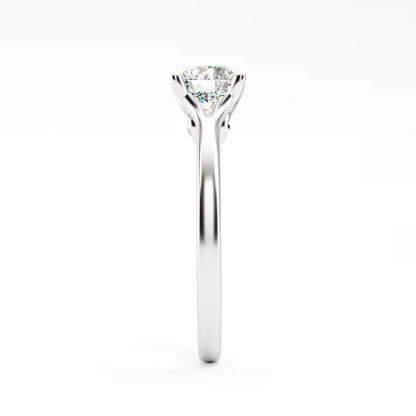 The Classic - Round Brilliant Solitaire Engagement Ring by Gehnok