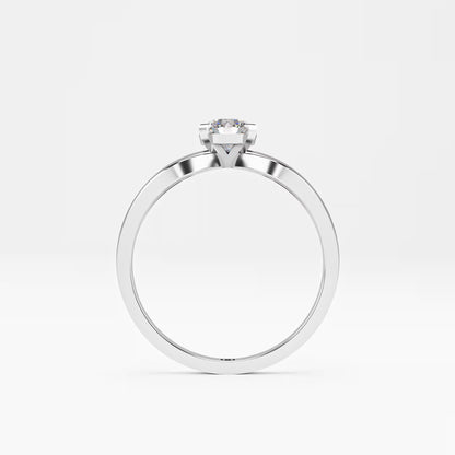 Infinity Solitaire Ring