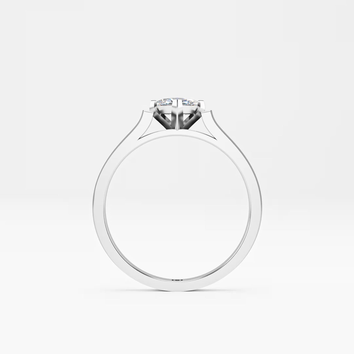 Princess Cut Solitaire Ring