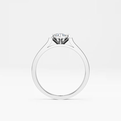 Princess Cut Solitaire Ring