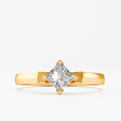 Princess Cut Solitaire Ring