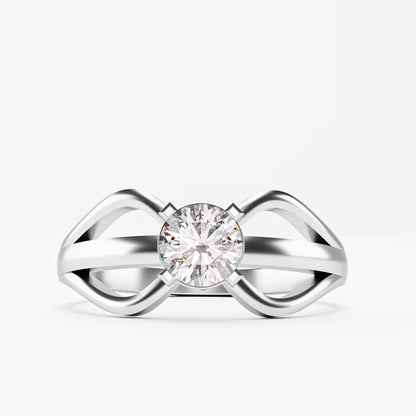Infinity Solitaire Ring
