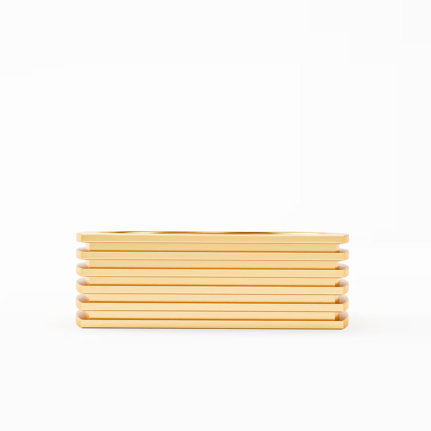 The Architect - Men's Grooved Stripe Band Ring by Gehnok
