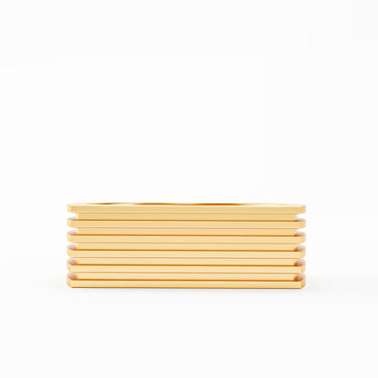 The Architect - Men's Grooved Stripe Band Ring by Gehnok