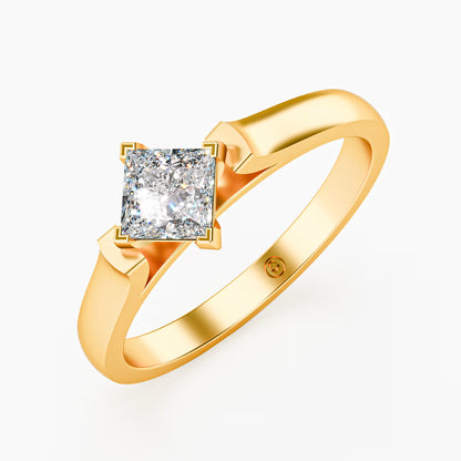 Princess Cut Solitaire Ring