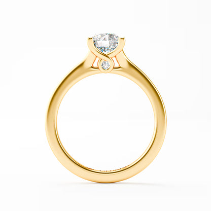 The Classic - Round Brilliant Solitaire Engagement Ring by Gehnok