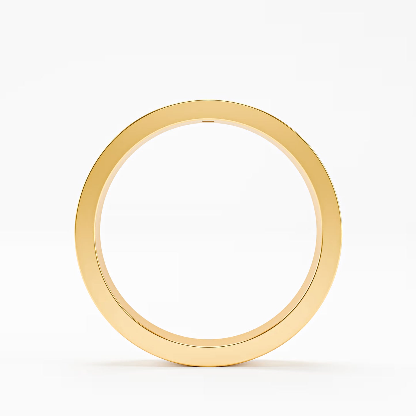 The Groove - Men's Princess Cut Diamond Wedding Band