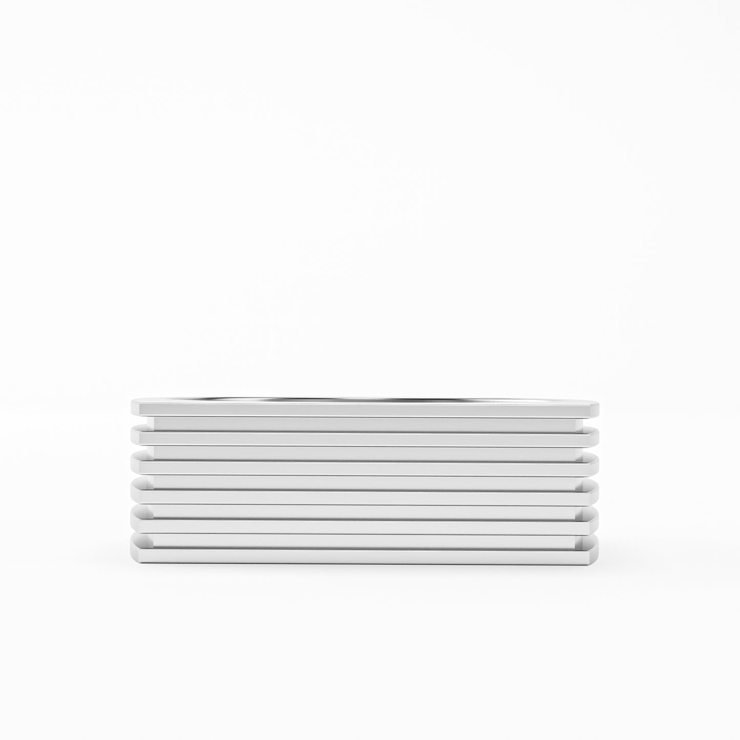 The Architect - Men's Grooved Stripe Band Ring by Gehnok