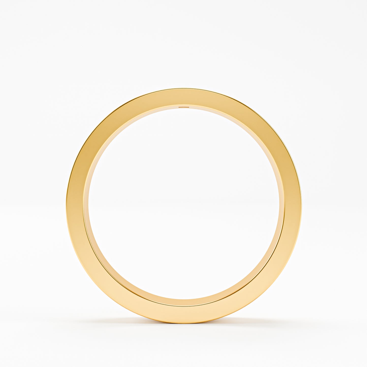 The Groove - Men's Princess Cut Diamond Wedding Band
