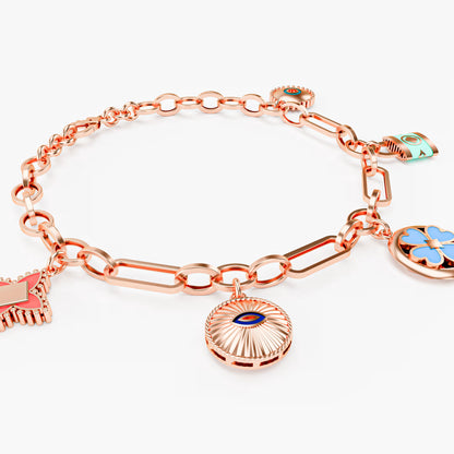 The Lucky Five - Enamel Lucky Charm Bracelet