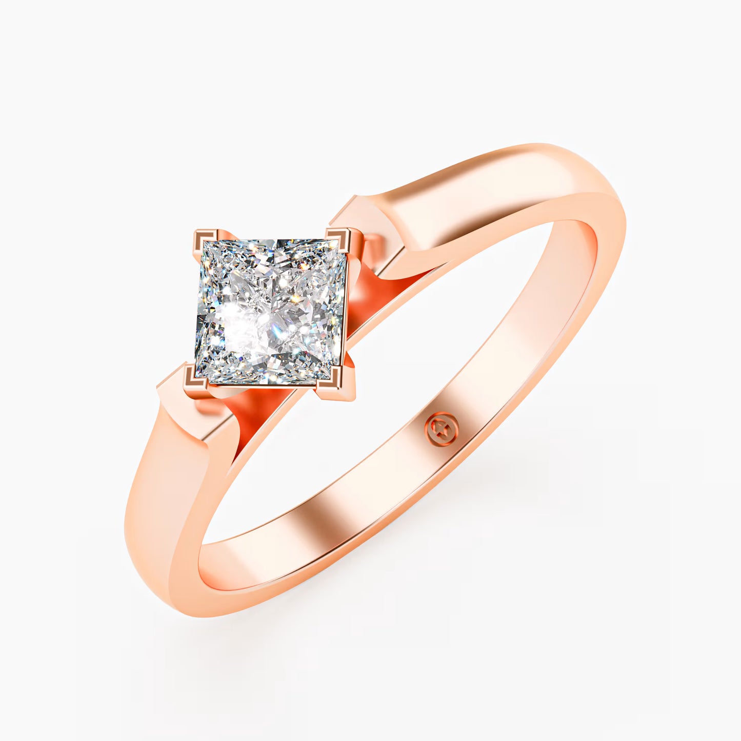 Princess Cut Solitaire Ring