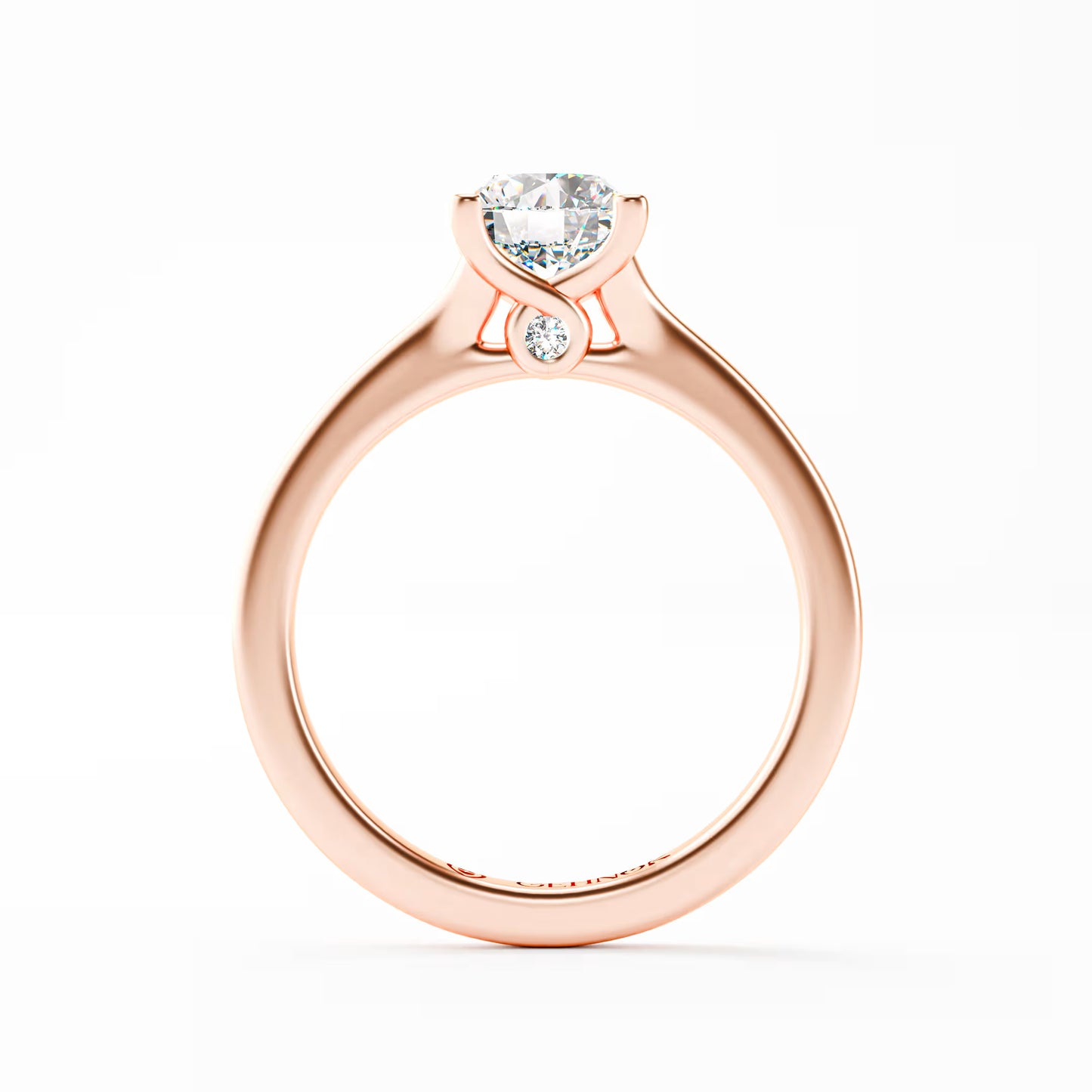 The Classic - Round Brilliant Solitaire Engagement Ring by Gehnok