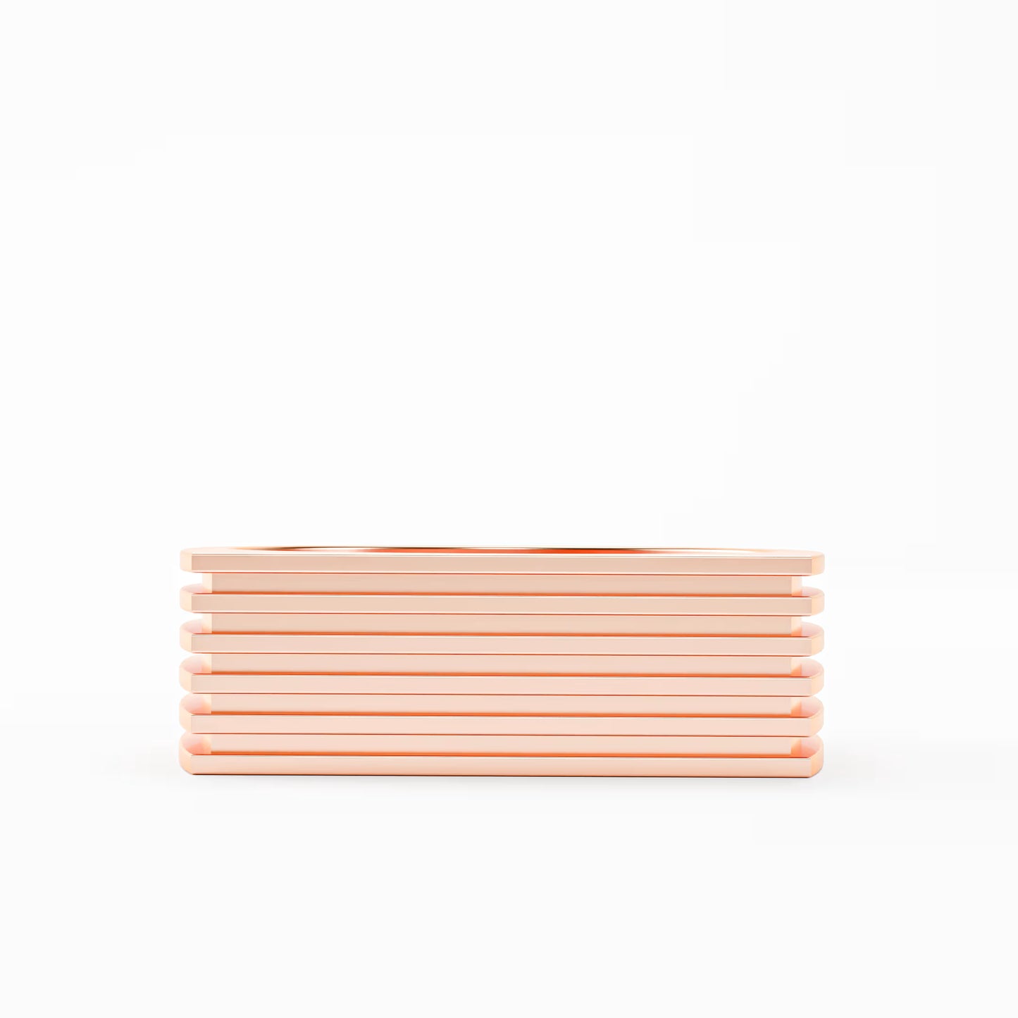 The Architect - Men's Grooved Stripe Band Ring by Gehnok