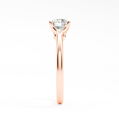 The Classic - Round Brilliant Solitaire Engagement Ring by Gehnok