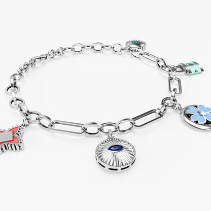 The Lucky Five - Enamel Lucky Charm Bracelet