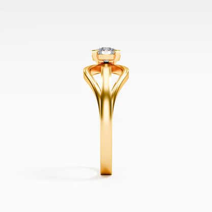 Infinity Solitaire Ring