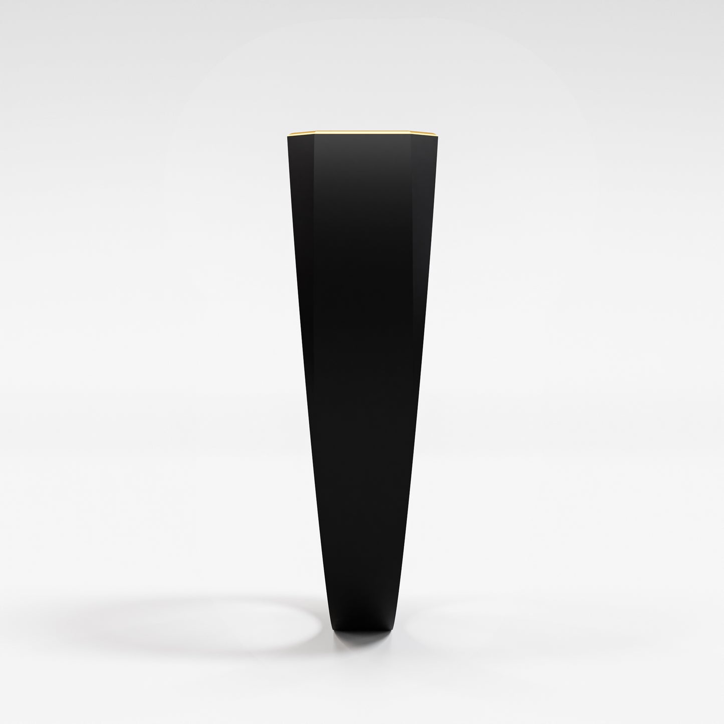 The Onyx Crown - Emerald Cut Diamond Ring on Black Onyx Band