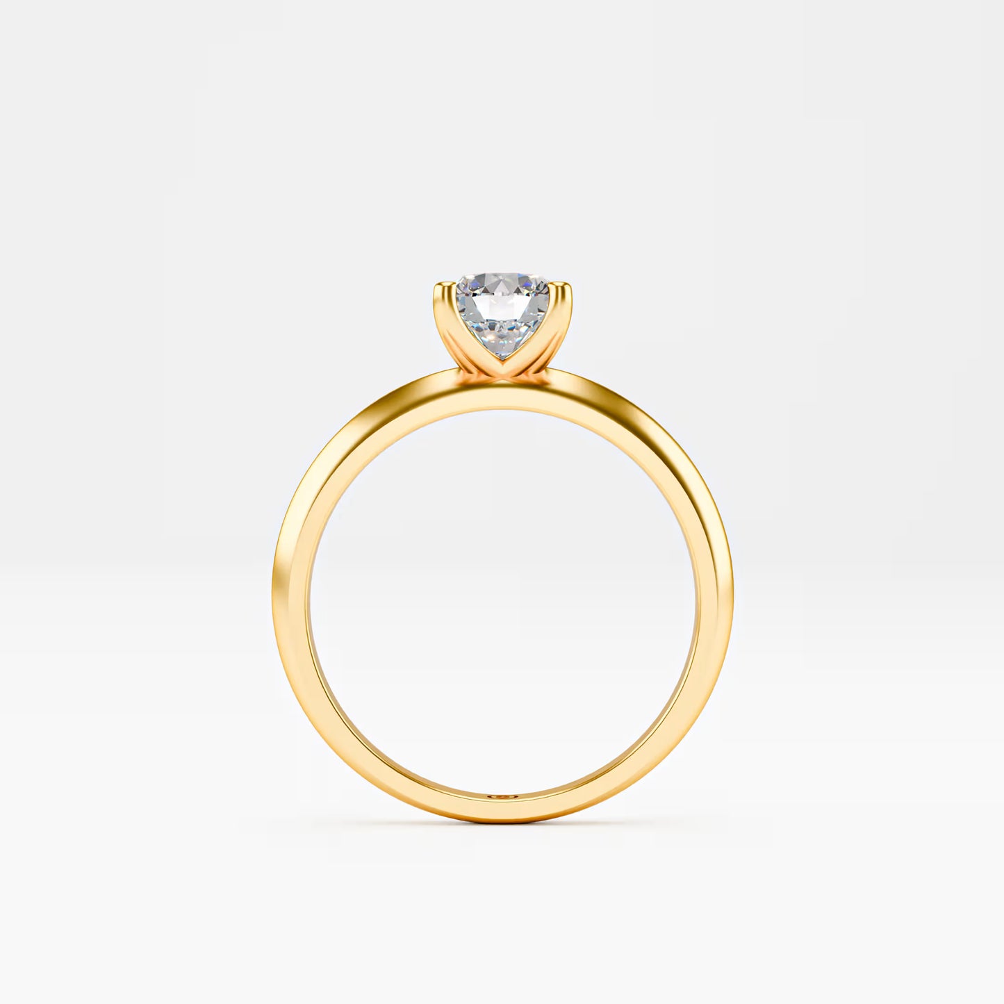 Classic Cushion Cut Solitaire Ring