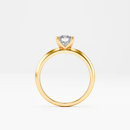 Classic Cushion Cut Solitaire Ring