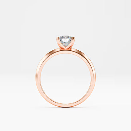 Classic Cushion Cut Solitaire Ring