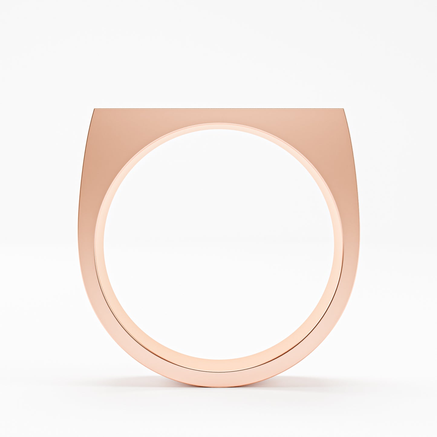 The Architect - Men's Grooved Stripe Band Ring by Gehnok
