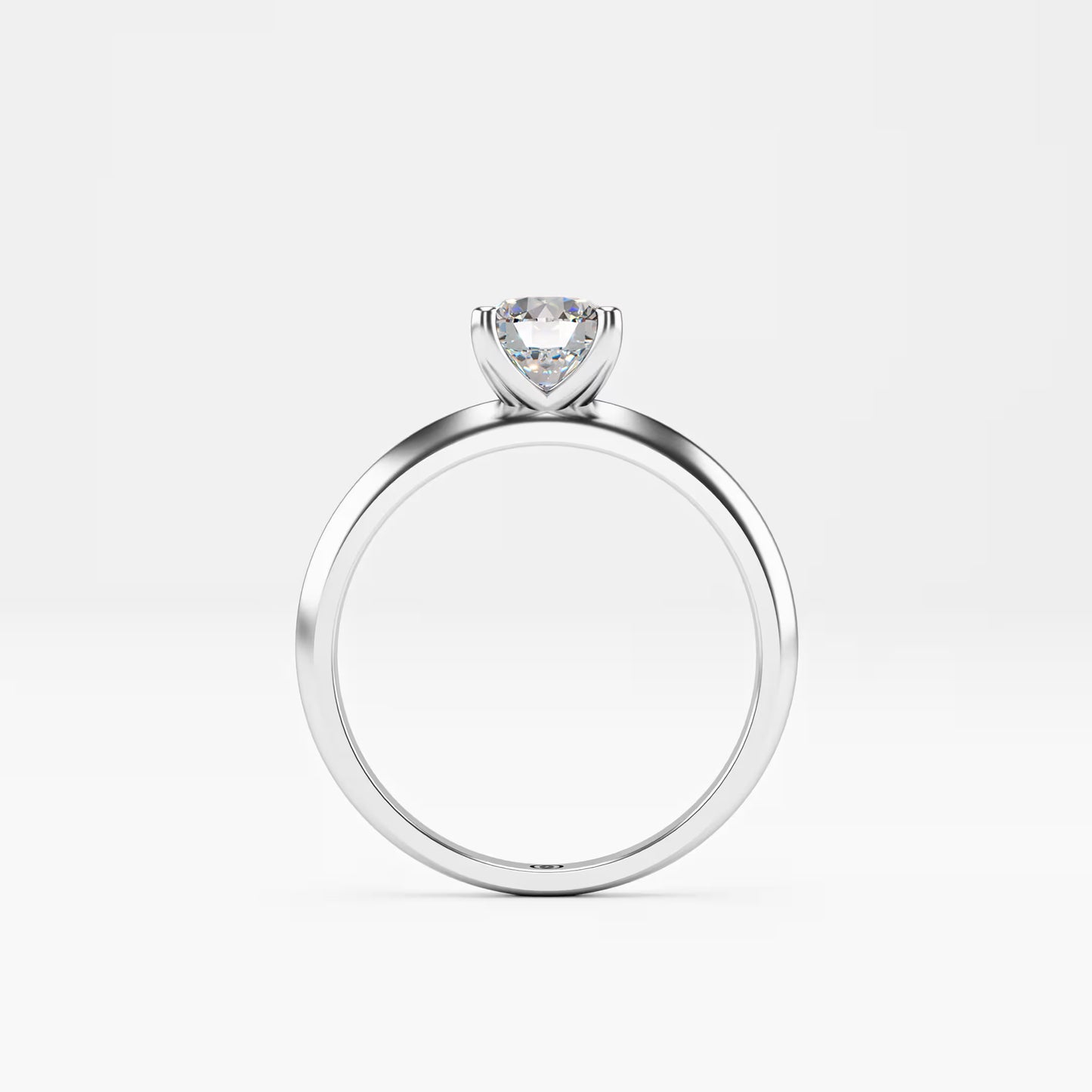 Classic Cushion Cut Solitaire Ring