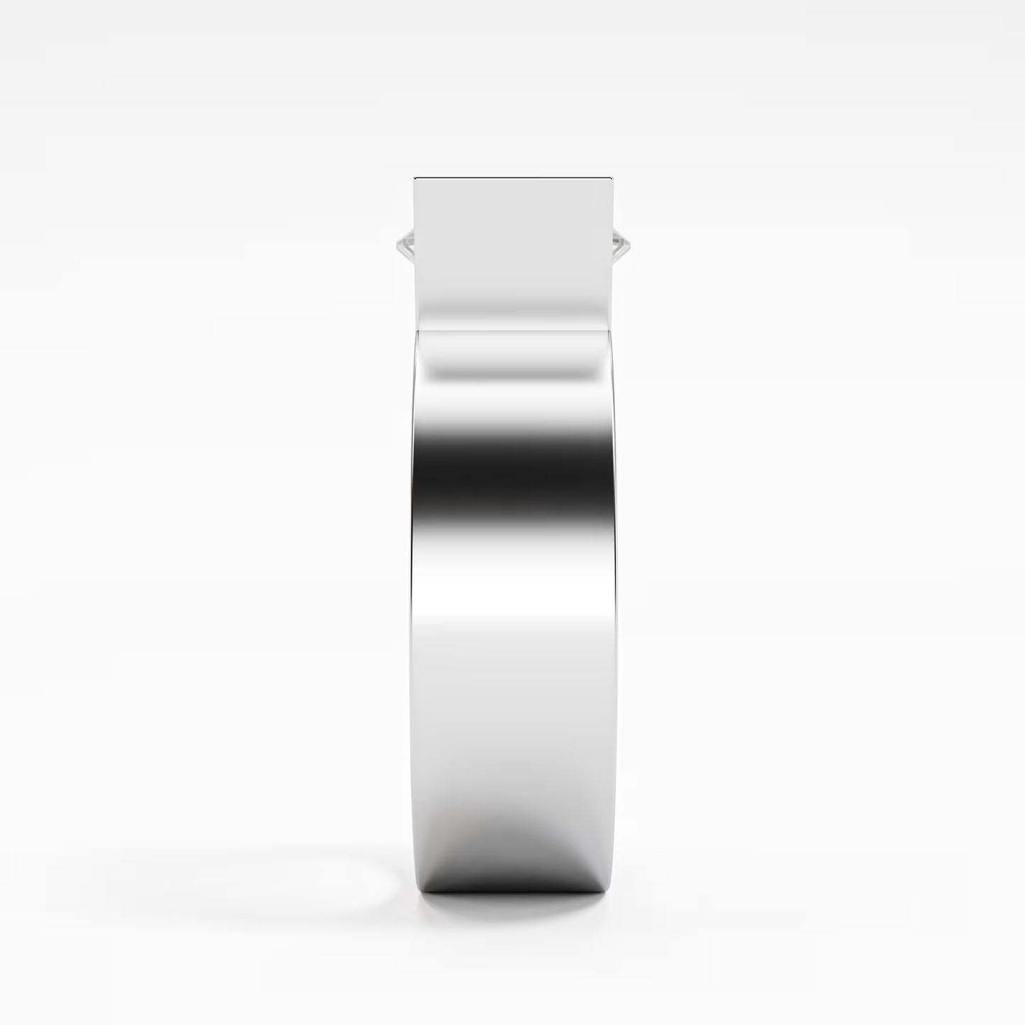 The Floating Stone - Men's Bar Set Diamond Ring