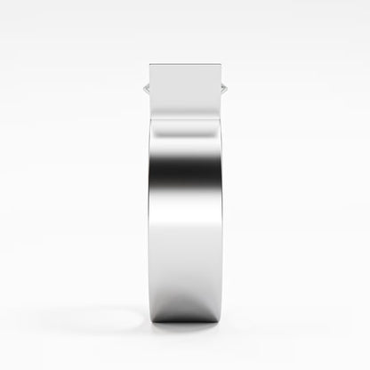 The Floating Stone - Men's Bar Set Diamond Ring