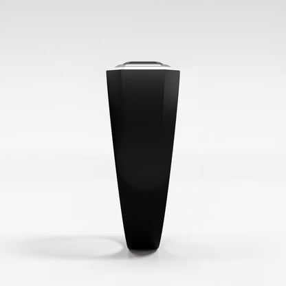 The Onyx Signet - Black Diamond Gold Bezel Ring