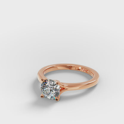 The Classic - Round Brilliant Solitaire Engagement Ring by Gehnok