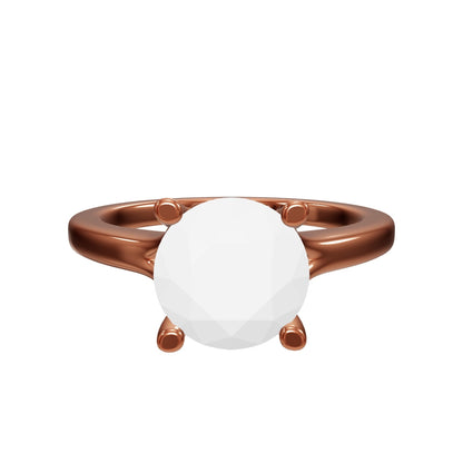 The Classic - Round Brilliant Solitaire Engagement Ring by Gehnok